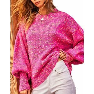 Pink Confetti Sweater